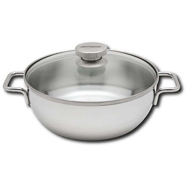 Apollo sudderpan met glazen deksel 28 cm