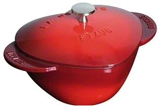 Braadpan Hart Rood 20cm Staub Braadpan Hart Rood