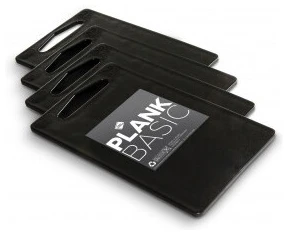 Snijplank Zwart 25x15cm 4stuks Snijplank Zwart 25x15cm 4stuks