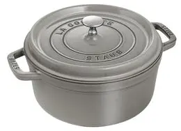 Staub Braadpan Grafietgrijs 24cm Staub Braadpan Grafietgrijs 24cm