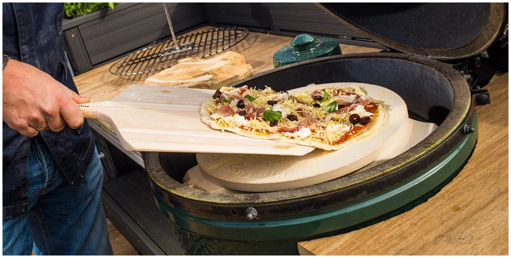 baking stone 1200x600 BGE Baking Stone Large-Pizzasteen-Large - Afbeelding 3