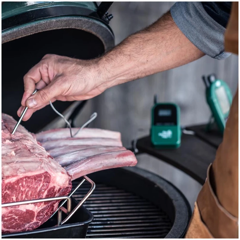 topimage dual probe remote thermometer Big Green Egg Draadloze Thermometer - Afbeelding 2