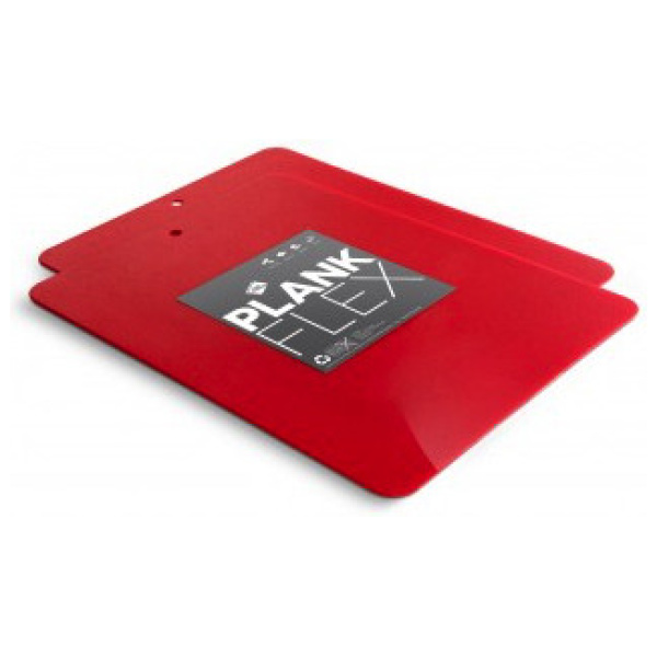 Snijplank 'Flex', set 2 stuks Rood