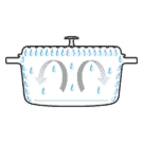 Staub Braadpan Laag Zwart-28cm - Afbeelding 2