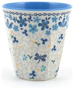Melamine Cup Dragonfly Garden Bunzlau Castle Melamine Beker-Dragonfly-Garden