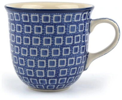 Mug Tulip Blue Diamond 200ml Bunzlau Castle Tulp mok-Blue-Diamond-200ml