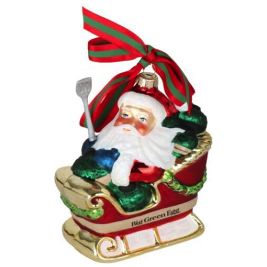 Big Green Egg Kerstman Kerstbal Big Green Egg Kerstman-Kerstbal