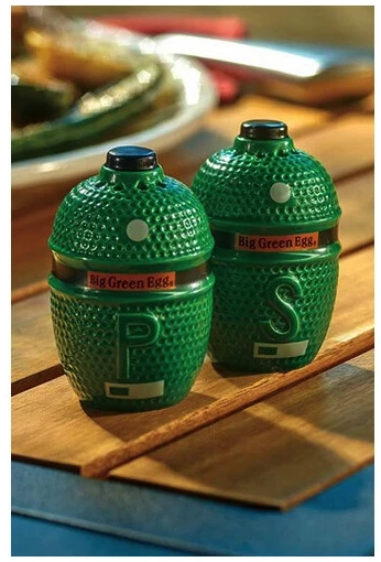 Big Green Egg Peper en Zoutstel Big Green Egg Peper-en-Zoutstel
