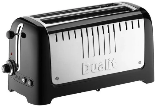 Dualit Long Lite Toaster Zwart Dualit Long Lite Toaster-Zwart