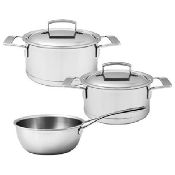 Demeyere Silver-7 Pannenset 3-delig