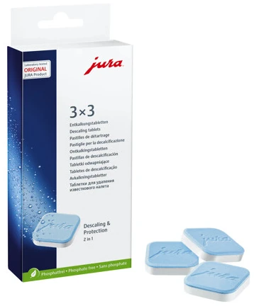 Jura Ontkalkingstabletten 3x3 Jura Ontkalkingstabletten 3x3