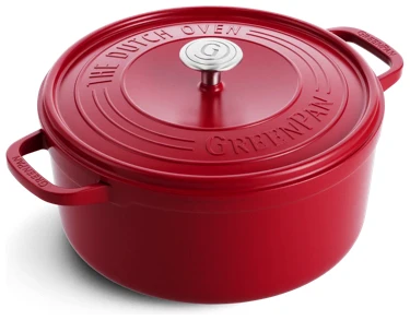 Greenpan Featherweights Braadpan Rood 26cm 1 Greenpan Featherweights Braadpan-Rood 26cm