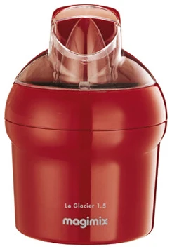 Magimix Glacier Ijsmachine Rood 1.5L Magimix Glacier Ijsmachine Rood-1.5L