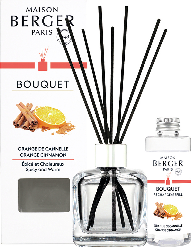 Maison Berger Geurstokjes Giftset Orange de Cannelle Maison Berger Geurstokjes Giftset Orange-de-Cannelle