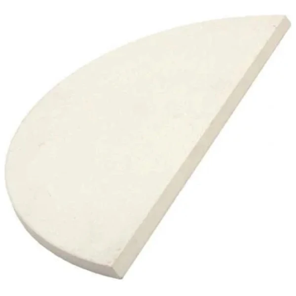 Big Green Egg Half Moon Conveggtor Stone-Medium