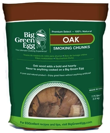 Big Green Egg Hout Chunks Oak Big Green Egg Hout Chunks-Oak