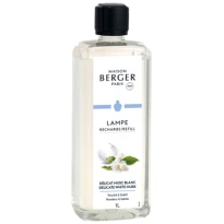 Lampe Berger Huisparfum Délicat-Musc-Blanc-1L