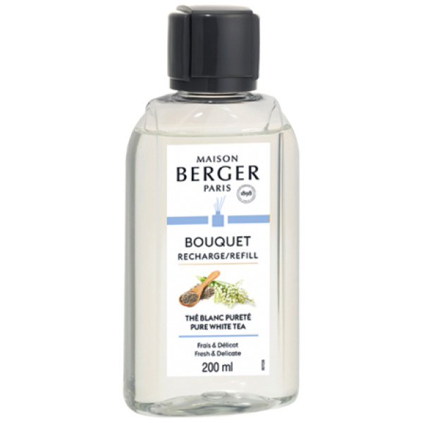 Maison Berger Geurstokjes Navulling Thé Blanc Pureté