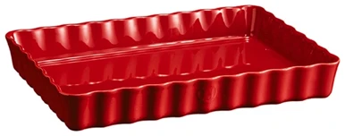 Emile Henry Taartvorm diep rechthoekig 340x240mm Grand Cru Emile Henry Taartvorm diep rechthoekig-340x240mm-Grand Cru