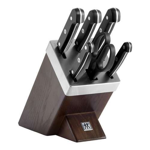 Zwilling Gourmet Messenblok met Slijpfunctie 7 delig Zwilling Gourmet Messenblok met Slijpfunctie-7-delig