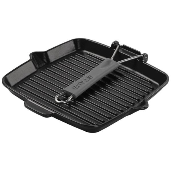 Staub Grillpan Zwart 24x24cm - Afbeelding 2
