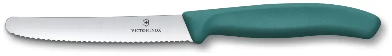 Victorinox Tomaten Tafelmes Swiss Classic Groen 11cm Victorinox Tomaten-Tafelmes Swiss Classic-Groen-11cm