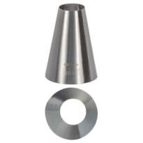 Spuitmondje Rond RVS No28-17mm