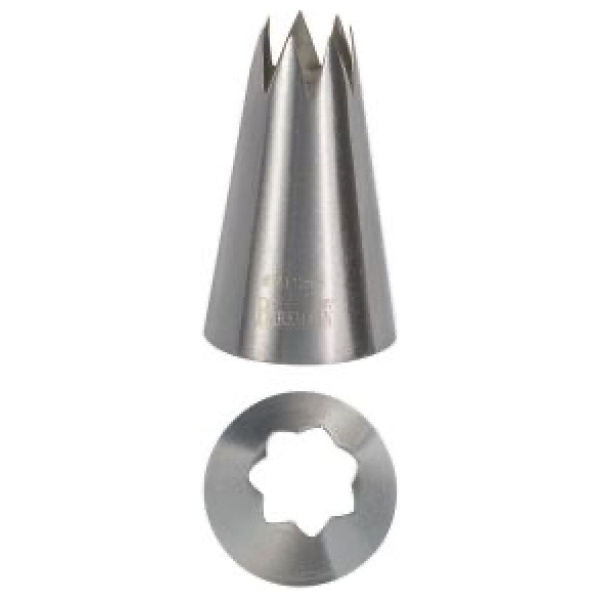 Spuitmondje Ster RVS No17-13mm
