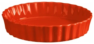 Emile Henry Taartvorm diep O240mm Toscane Emile Henry Taartvorm diep-Ø240mm-Toscane