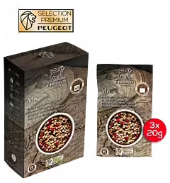 Peugeot Frisse Mengeling Vis 3x20gram Peugeot Frisse Peper Melange Vis 3x20gram