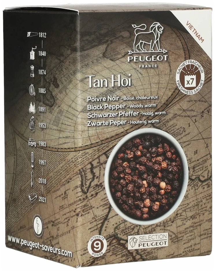 Peugeot Zwarte Peper Tan Hoi 7x20gram Peugeot Zwarte Peper Tan Hoi 7x20gram