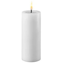 Deluxe Homeart LED Kaars D5xH12.5cm-White