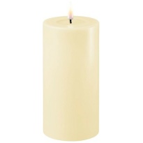 Deluxe Homeart LED Kaars D7.5xH15cm-Cream