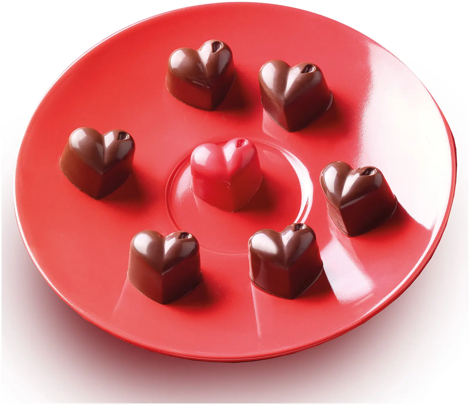 Silikomart Chocoladevorm Monamour1 Silikomart Chocoladevorm Monamour - Afbeelding 2