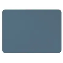 Mesapiu Placemat Lederlook Rechthoek-Blue