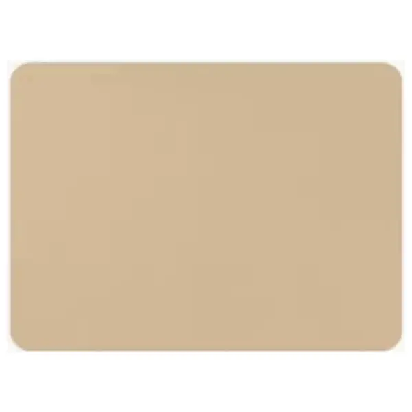 Mesapiu Placemat Lederlook Rechthoek-Sand