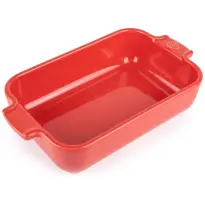 Peugeot Appolia Ovenschaal Rechthoekig-22cm-Rood