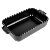 Peugeot Appolia Ovenschaal Rechthoekig-22cm-Satijnzwart