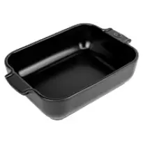 Peugeot Appolia Ovenschaal Rechthoekig-25cm-Satijnzwart