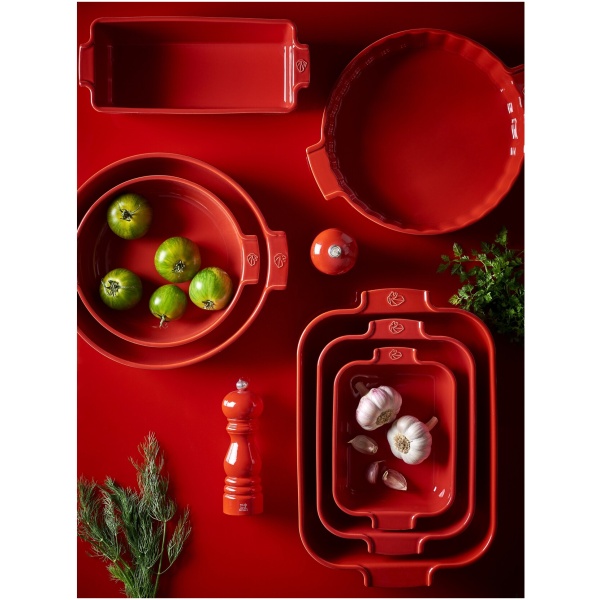 Peugeot Appolia Ovenschaal Rechthoekig-22cm-Rood - Afbeelding 2