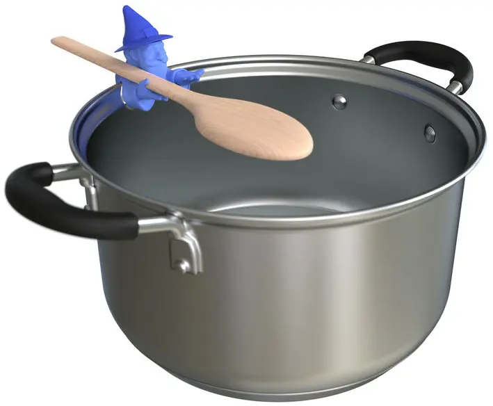 18189 Merlin Steam Release Spoon holder 2 Merlin Steam Release-Spoon Holder - Afbeelding 3