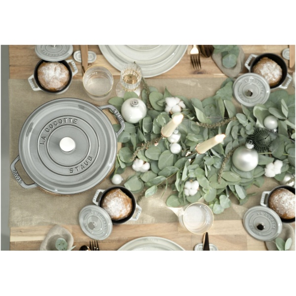 Staub Braadpan Grafietgrijs 26cm - Afbeelding 2