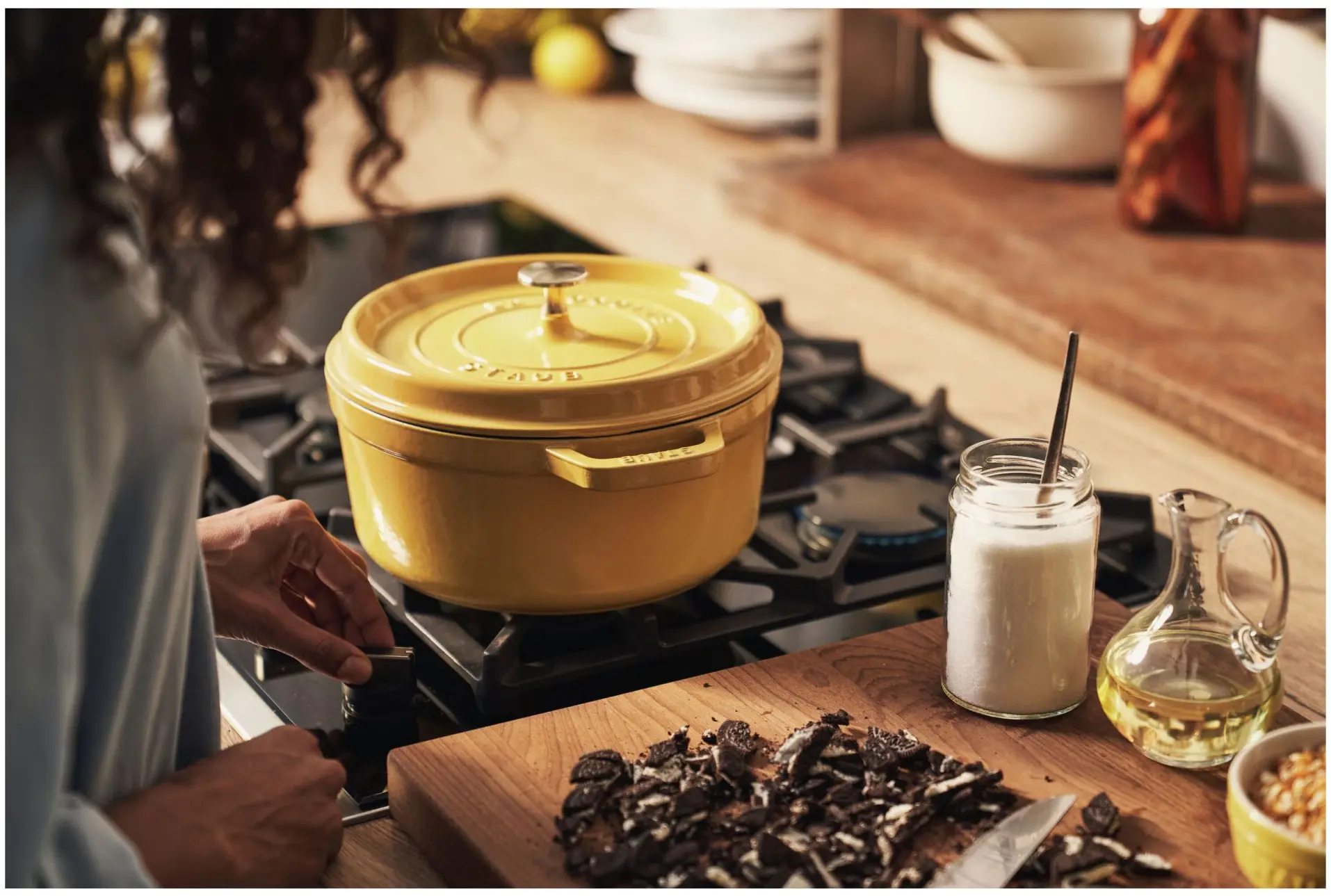 Staub Braadpan Citron 26cm - Afbeelding 2