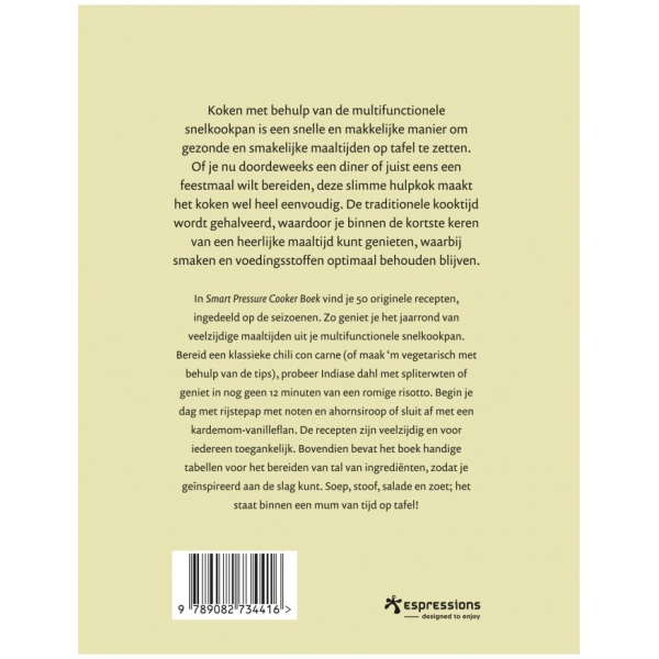Espressions Smart Pressure Cooker Boek - Afbeelding 2