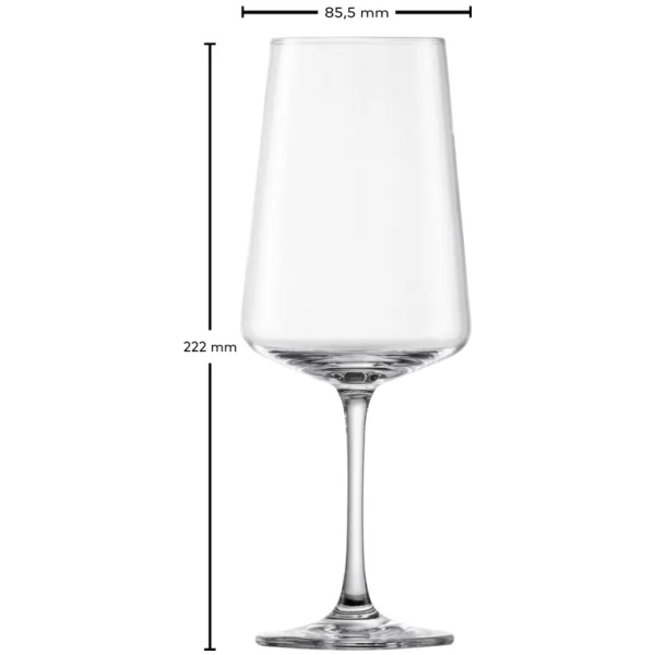 Schott Zwiesel MioVino Rode Wijnglas-0-0.5Ltr-4 stuks - Afbeelding 2