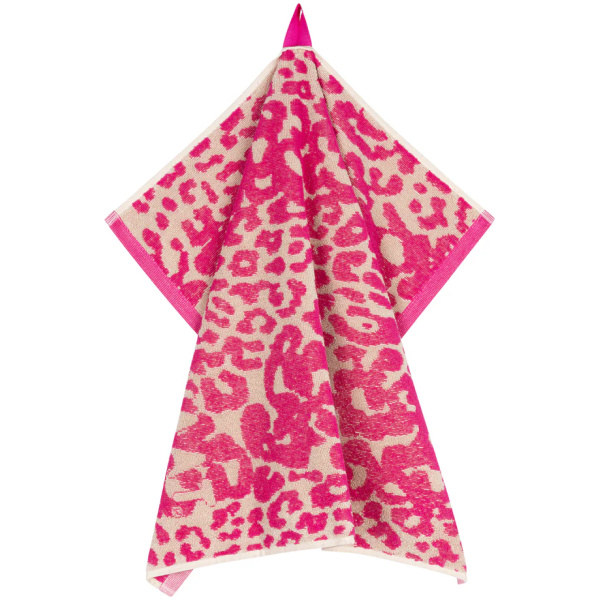VAAT Thee-en-Keukenhanddoek-Giftset Leopard Roze-Zand - Afbeelding 3