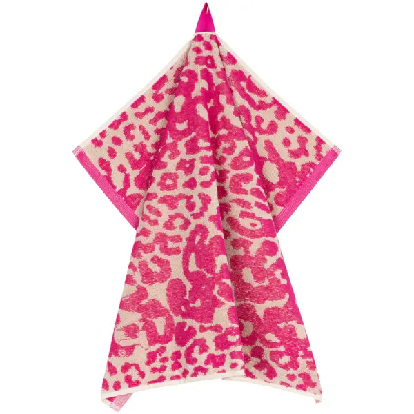 VAAT Thee-en-Keukenhanddoek-Giftset Leopard Roze-Zand - Afbeelding 3