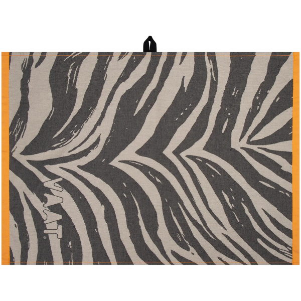 VAAT Thee-en-Keukenhanddoek-Giftset Zebra Zwart-Zand - Afbeelding 4