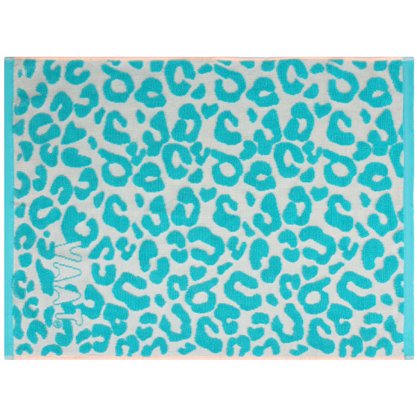 VAAT Thee-en-Keukenhanddoek-Giftset Leopard Turquoise-Oranje - Afbeelding 5