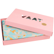 VAAT Thee-en-Keukenhanddoek-Giftset Leopard Turquoise-Oranje